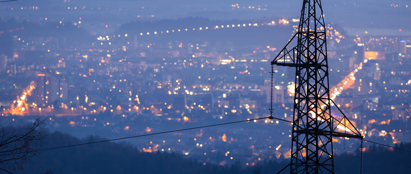 City view at night