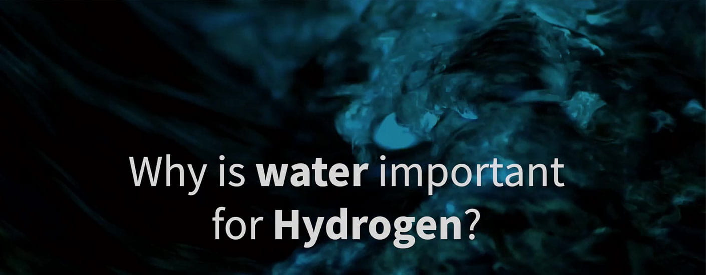 Why is water important for hydrogen?